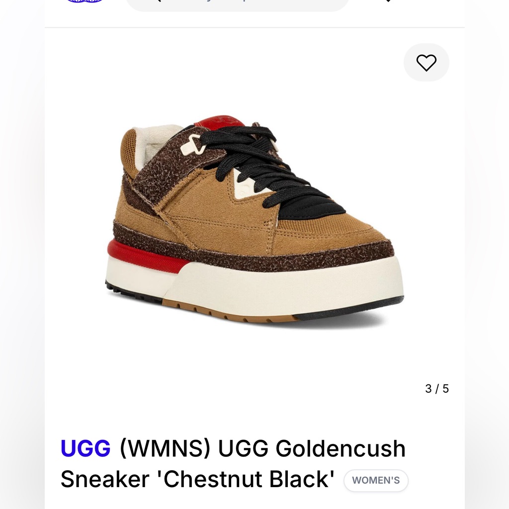 Ugg Ugg Wmns Ugg Goldencush Sneaker New